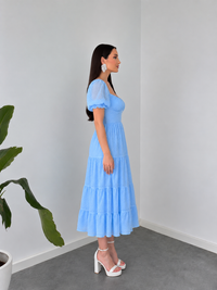 Soft Sky Tiered Midi By Belleci image 6