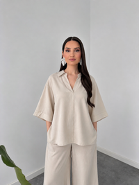 Belleci Premium Linen Co-ord Set – Relaxed Elegance image 4