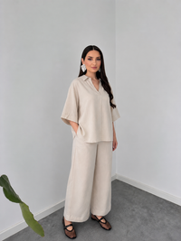 Belleci Premium Linen Co-ord Set – Relaxed Elegance image 1